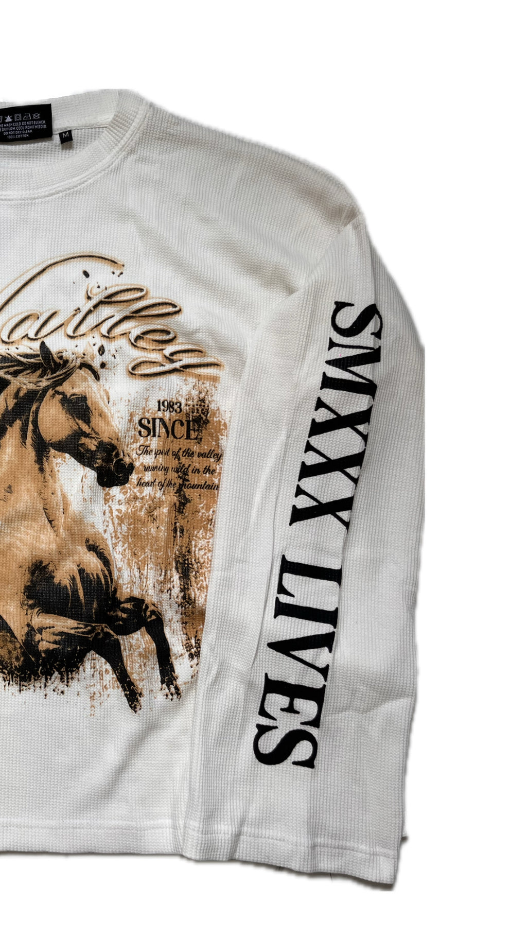 Valley Horse Waffle Tee